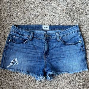 Hudson Kenzie cut jeans jean shorts. 27
